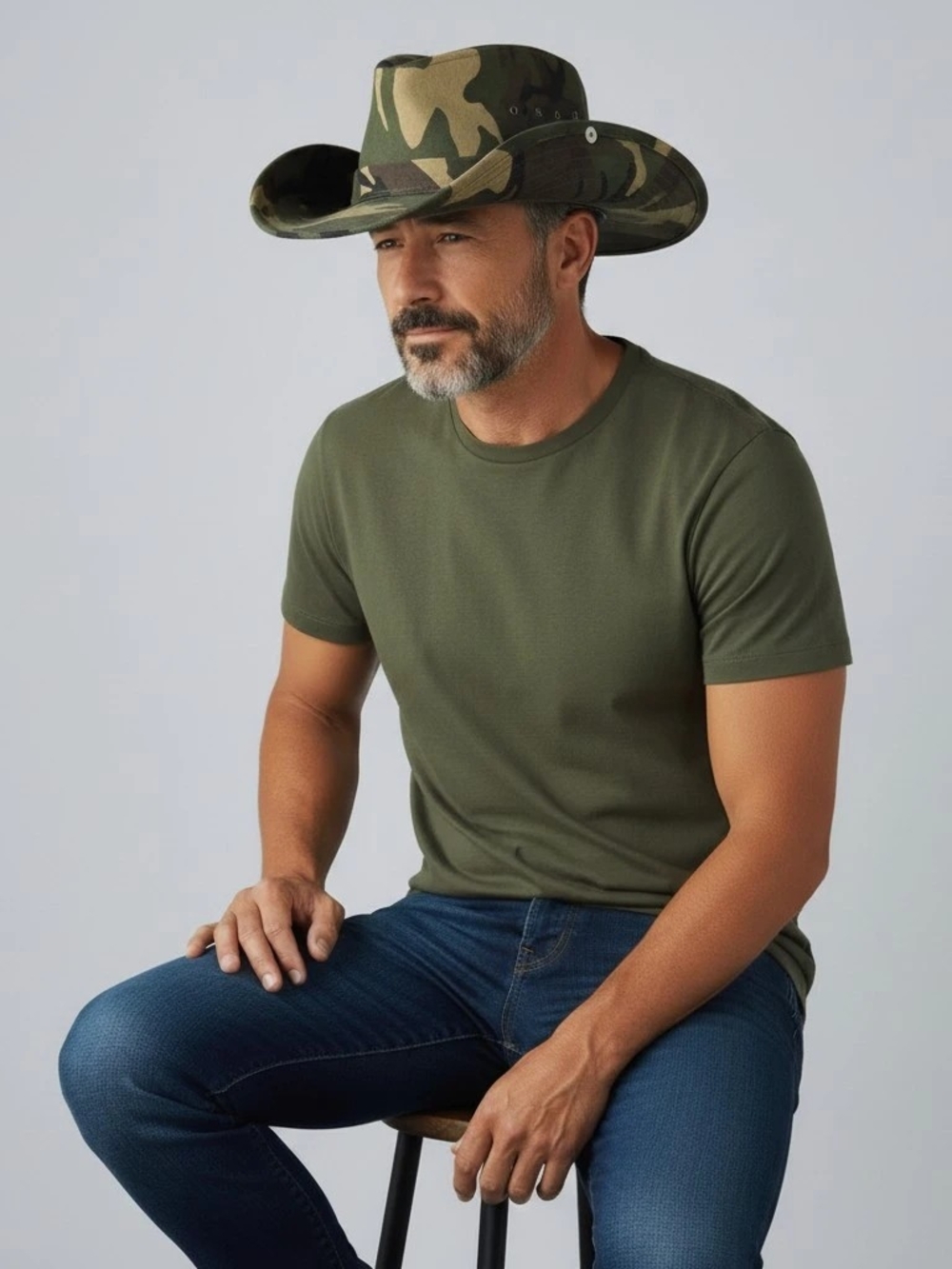 Camouflage Cowboy Hat - Unisex